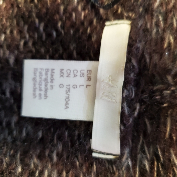 H&M Sweater Long Cardigan Sweater size L - Picture 6 of 8